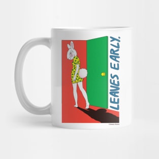 Leaves Early Mug